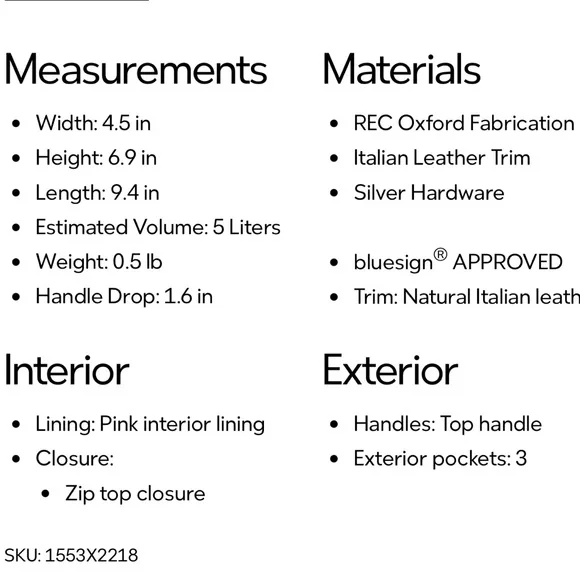 MZ Wallace new with tags Raspberry hanging Cosmetic - Picture 5 of 6